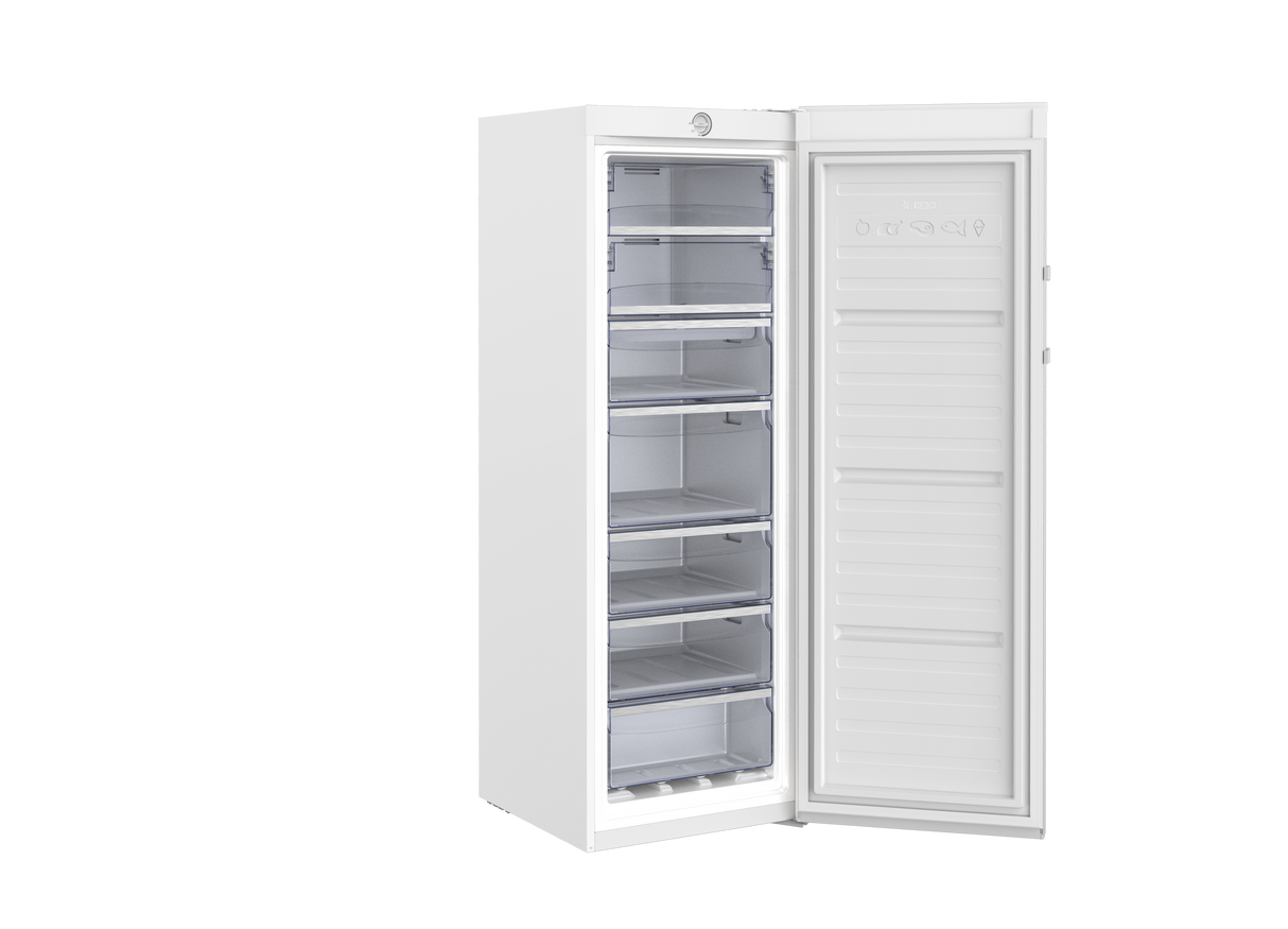 Simfer Single door upright freezer, 301L, White Color - FS7301NFA