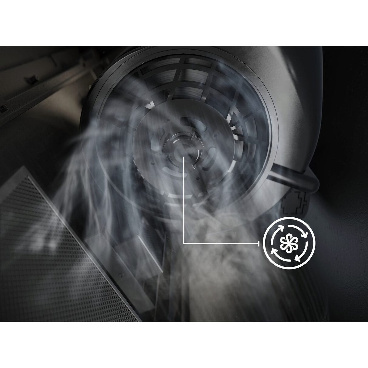 AEG - Chimney hood, 90 cm, 3 speeds, Black - GB67D91HB