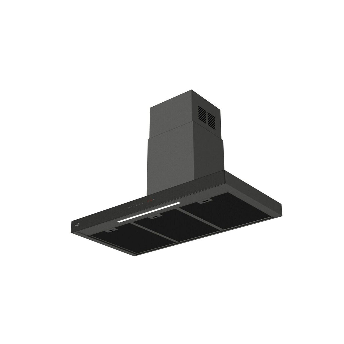 AEG - Chimney hood, 90 cm, 3 speeds, Black - GB67D91HB