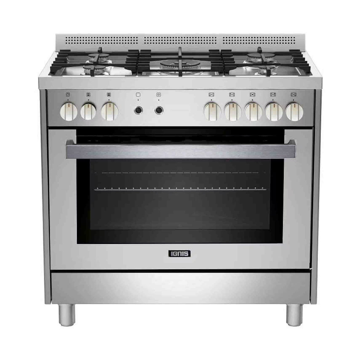 IGNIS - 90 cm gas cooking range, full safety, Madi in Italy - GPD194DLXTF