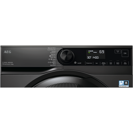 AEG Front Loading Washing Machine, Series 7000, 8 Kg, Dark Silver - LF7384U4B
