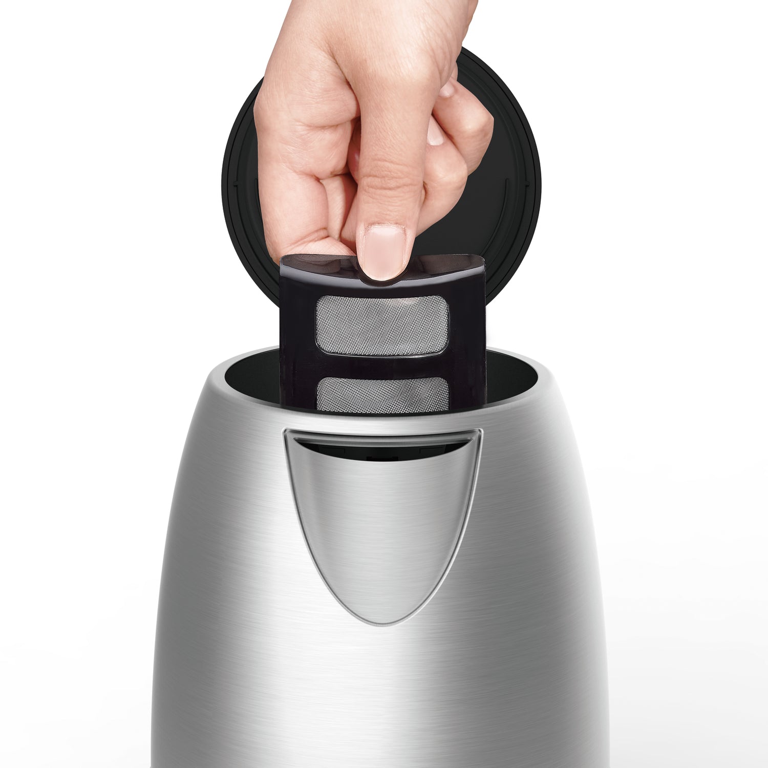 Moulinex Subito Select Kettle, 1.7 L, Stainless Steel - BY550D27