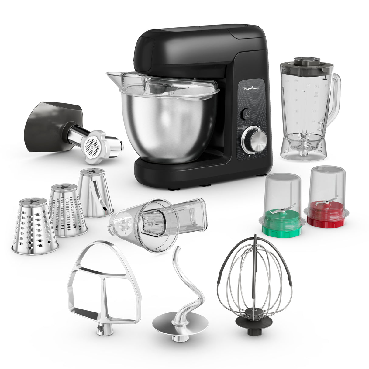 Moulinex Kitchen Machine 4.6 LTR Capacity 1,100W - QA525827