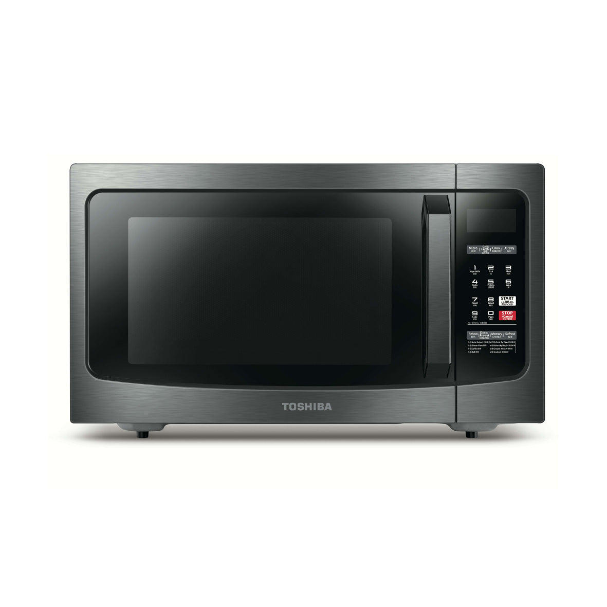 ML-EC42S(BS) - Toshiba 42 Liters microwave oven, convection, Black