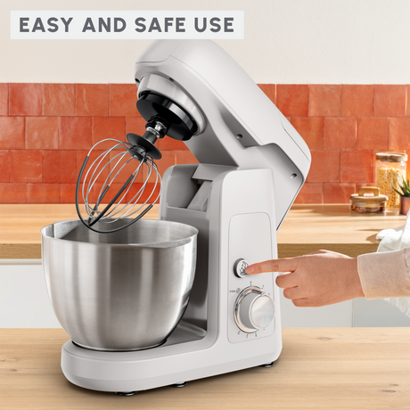 MOULINEX Bake Partner, Kitchen Machine, 1100W Motor Locked Power - QA521B27