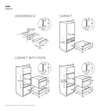 AEG - 6000 Warming Drawer Built-In, Black, 6 place settings - OD8K11B