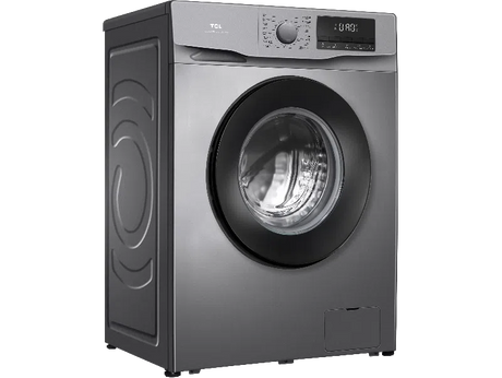 TCL - Front Loading Washing Machine, 7kg, Silver - P607FLG