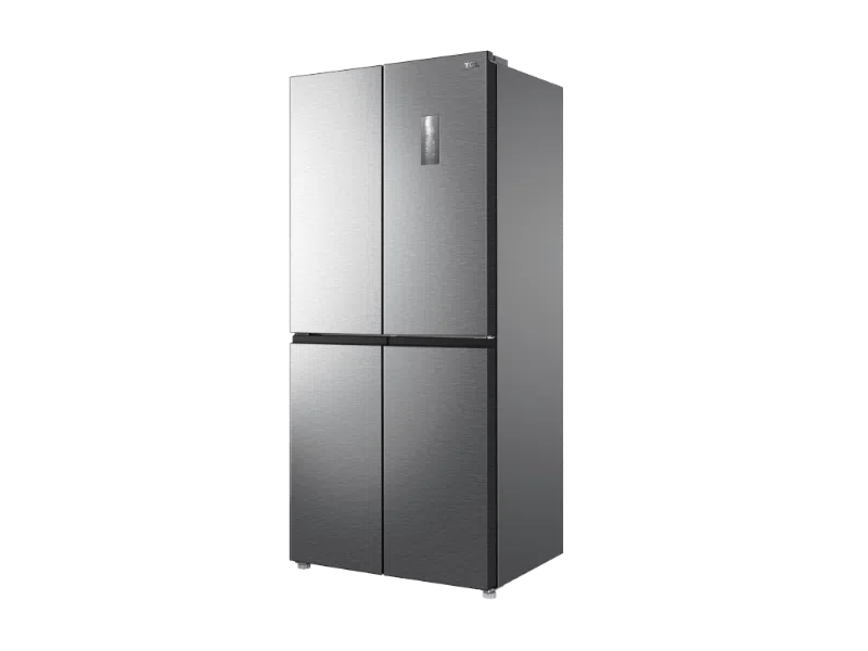 TCL - Cross door refrigerator, 635L, Inox - P620CDN