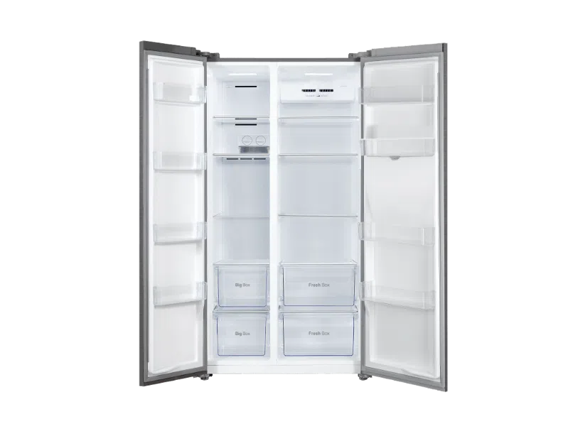 TCL - Side by side refrigerator, Gross capacity: 790L, Inox color - P790SBSNWD