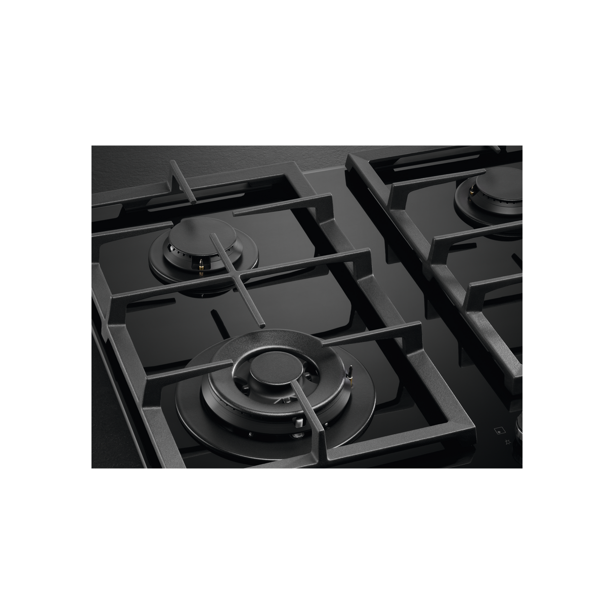 HKB64451NB - AEG Built-in Gas hob, Black Glass, 60 cm