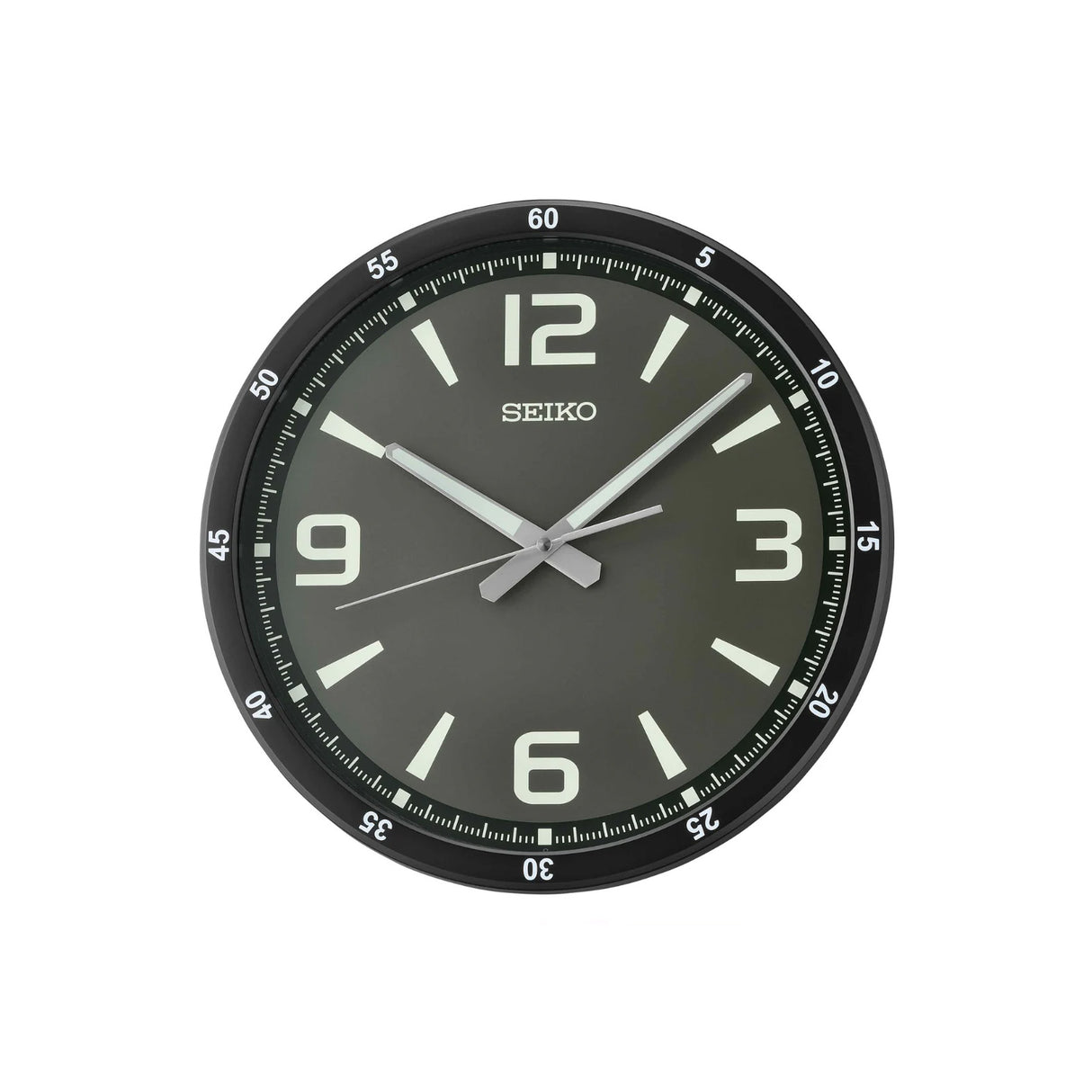 QXA809KL - 35 DIAL SIZE BLACK CASE WITH GREY DIAL