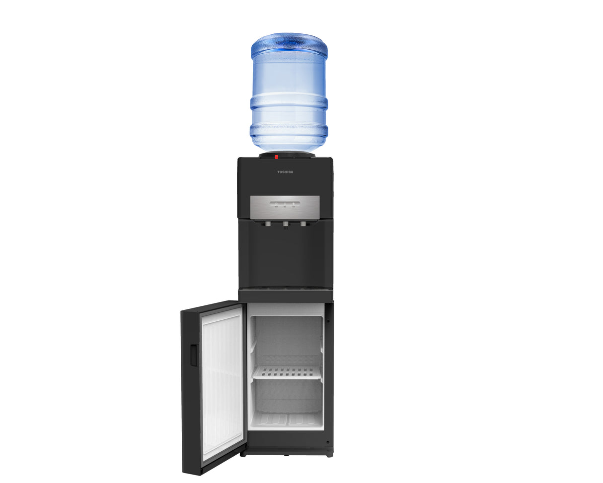 RWF-W2034TG(K) - Toshiba Hot/Cold/Room temperature Water Dispenser - Black