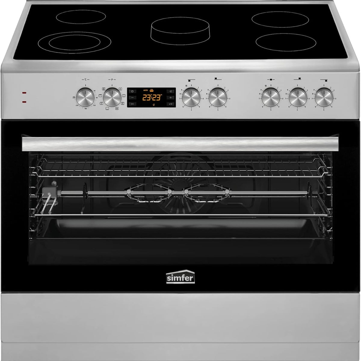 Simfer 90cm, Fully Electric, Ceramic, Made In Turkey - SMF9067VCM ...