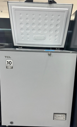 TCL Inverter Chest Freezer, 190L gross capacity, 137L net capacity, Silver Color - F188CFISL