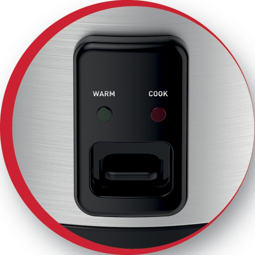 MOULINEX Rice Cooker, 1.8L, 700W - MK123D27