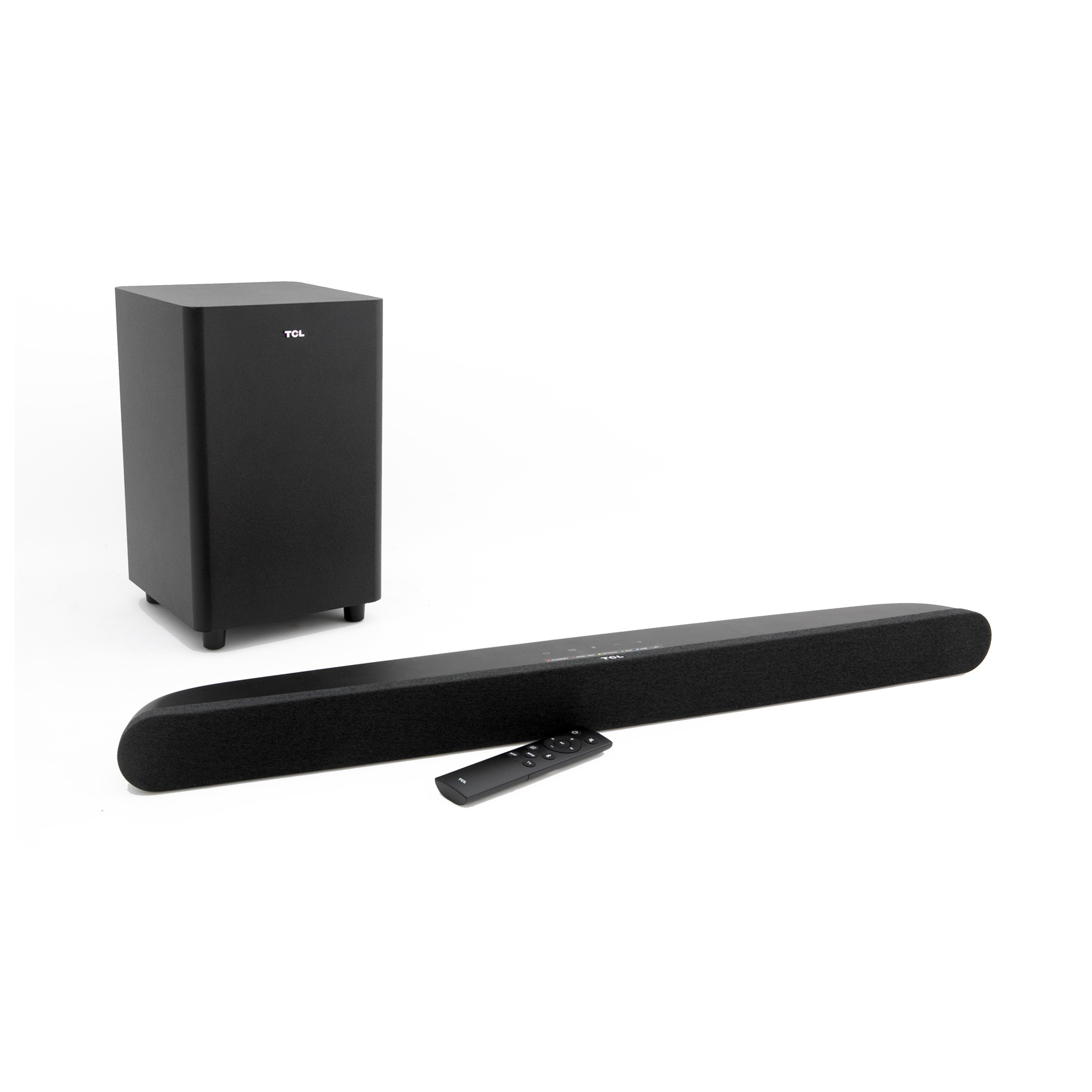 TCL 2.1 CH Dolby Audio Soundbar with Wireless Subwoofer