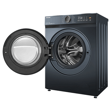 Toshiba Front loading washer machine, 8kg, 1400 RPM, Morandi Grey - TW-T21BU90UWB(MG)