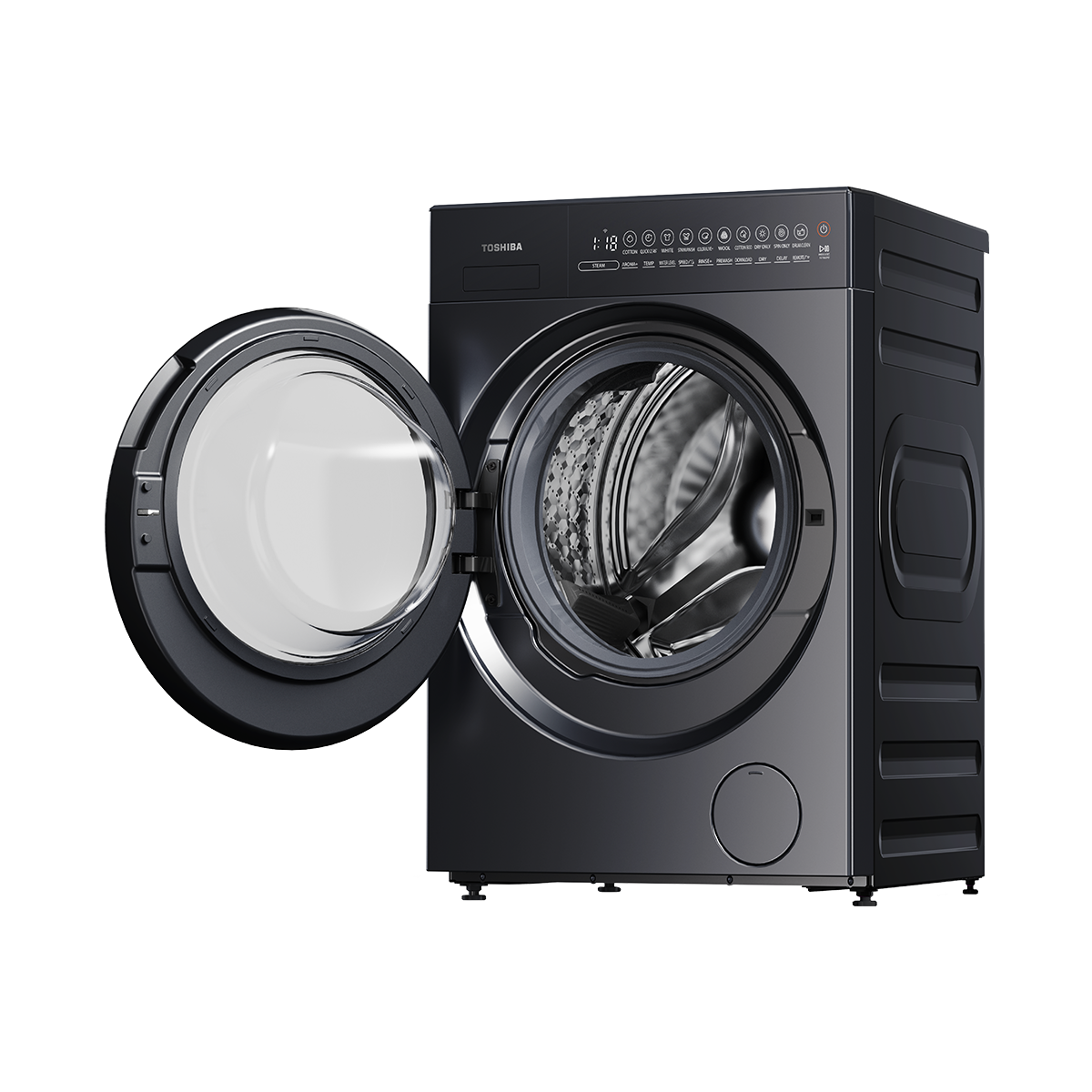 Toshiba - Front Load Washer Dryer 15kg Wash / 9kg Dry – Morandi Gray - TWD-T35BP160MWB(MG))