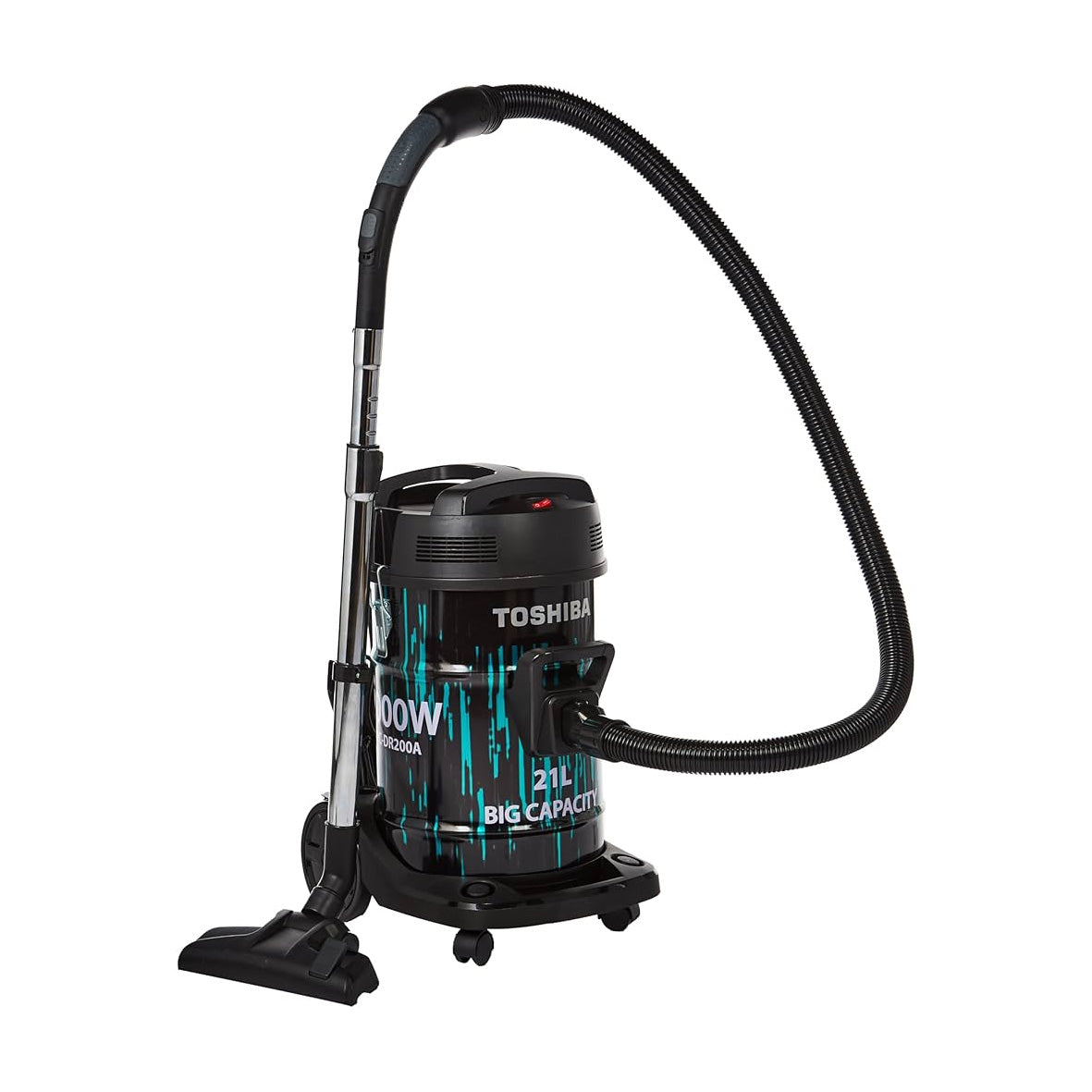 VC-DR200ABF(B) - TOSHIBA 21 Liters Drum Type Vacuum Cleaner, 2000 Watts