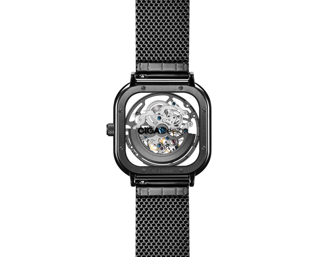 CIGA Design Mechanical Watch Series C Skeleton Z011-BLBL-W13