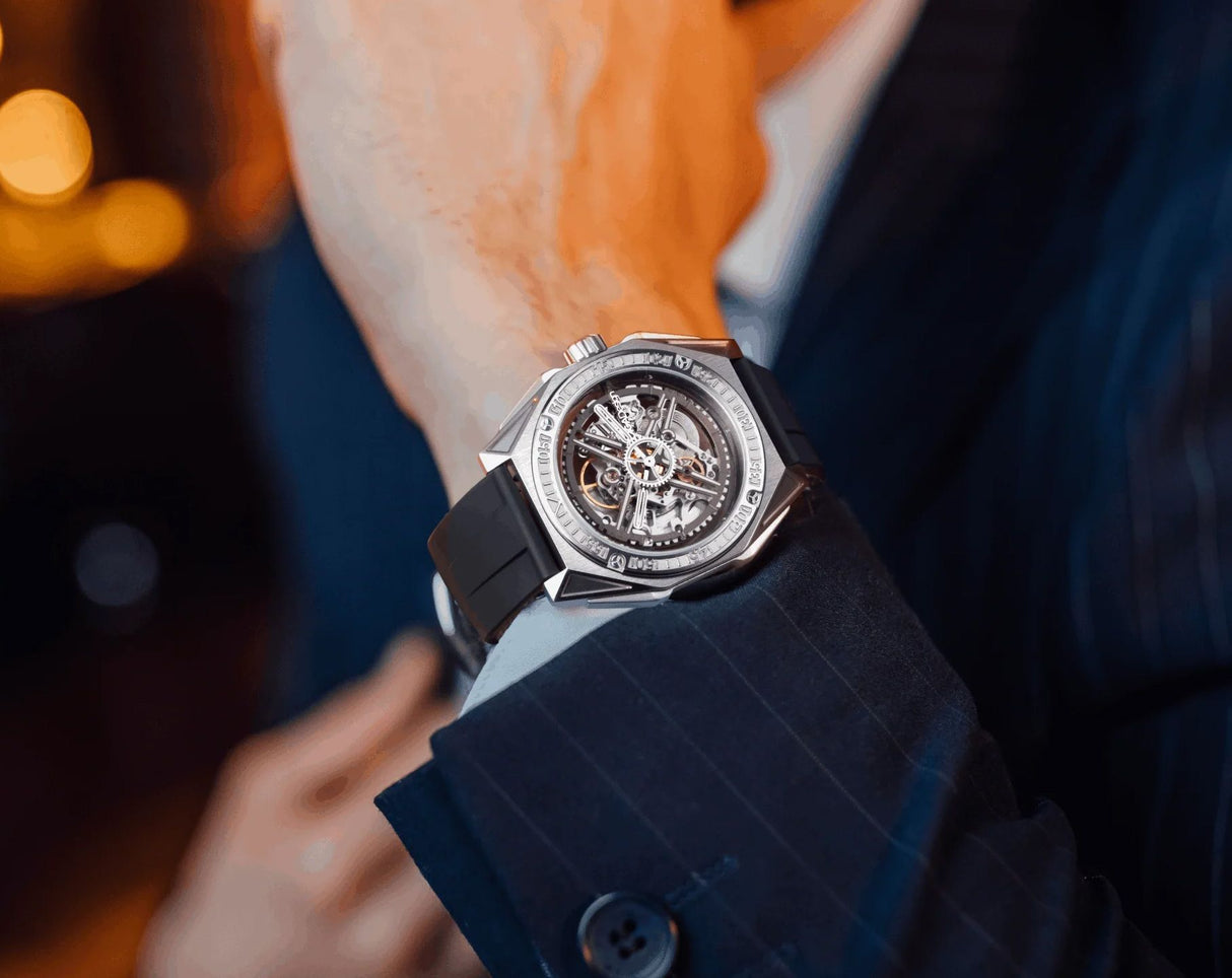 CIGA Design Automatic 46.2 mm Steel Mechanical Watch Series M Magician M051-SS01-W6B