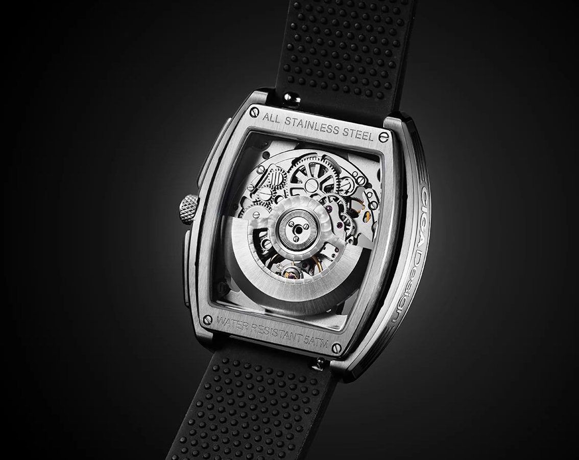 CIGA Design Automatic Mechanical Watch Series Z Edge Z031-TT01-W5BK