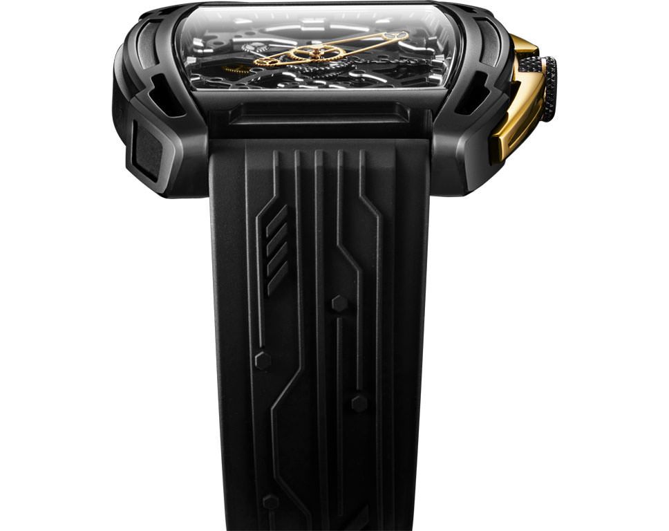 CIGA Design Automatic Mechanical Watch Series Z Edge Z062-BLGO-W5BK