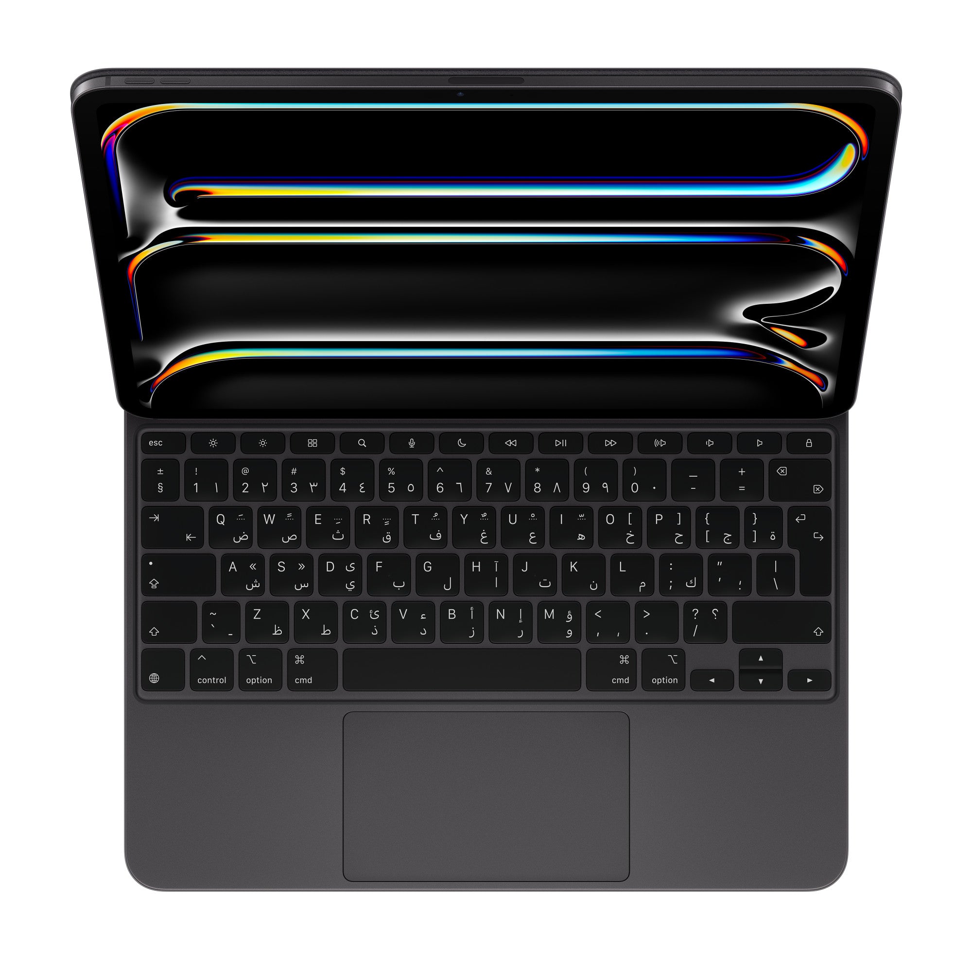 Magic Keyboard for iPad Pro 13‑inch (M4) - Arabic - Black