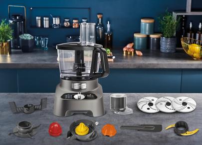 Moulinex DoubleForce Food Processor, 1000W - FP825E27