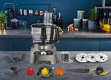 Moulinex DoubleForce Food Processor, 1000W - FP825E27