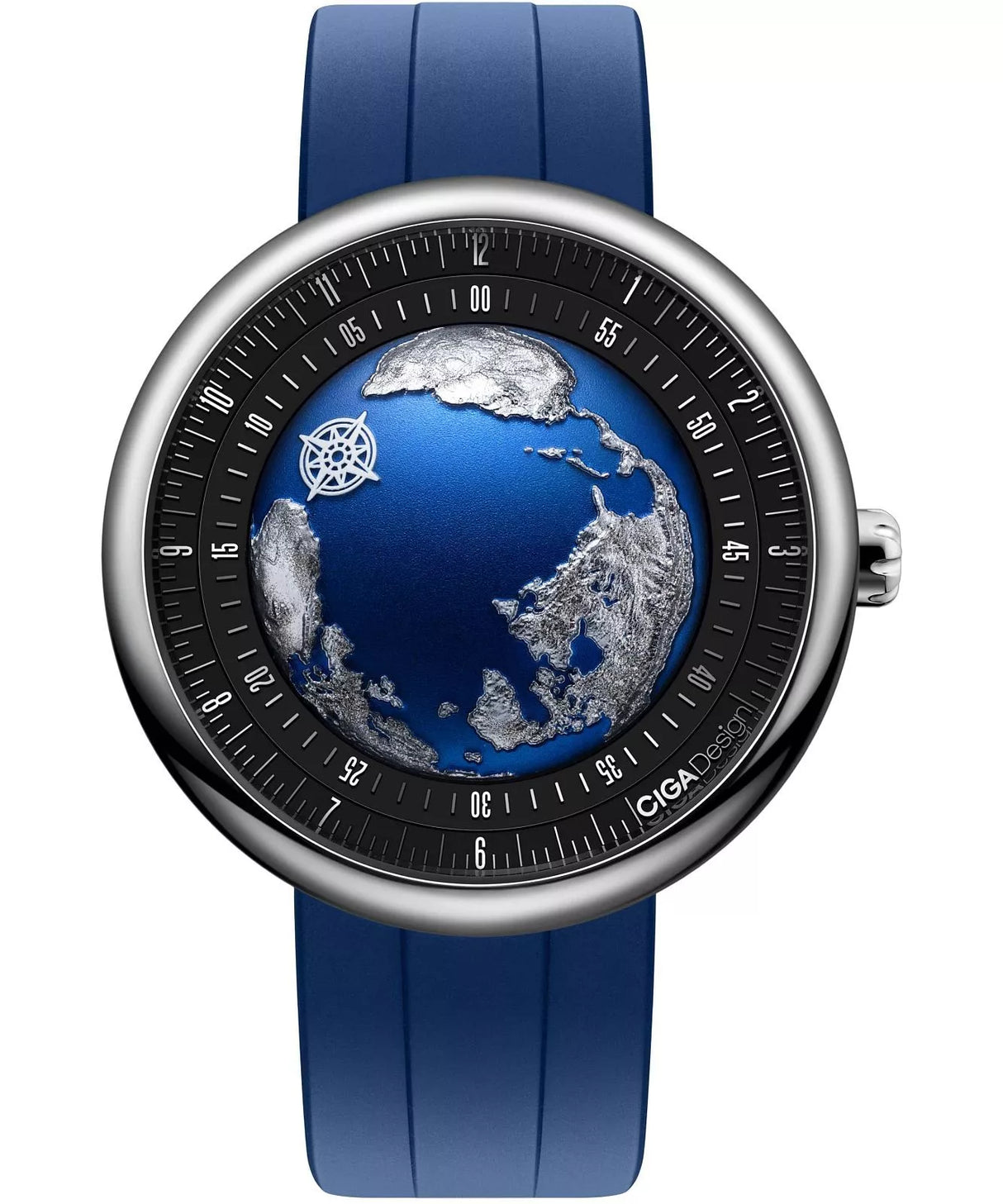 CIGA Design Blue Planet II · Atlantic Ocean-Inspired Automatic Watch - U039-TU01-W6U